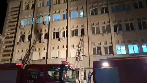 10 morti in incendiu de la sectia ATI de la Spitalul Judetean de Urgenta din Piatra Neamt 
