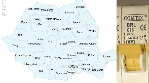 A fost lansata harta interactiva a consumului si productiei de energie electrica si gaze naturale in Romania. Cum poate fi folosita