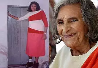 A murit una dintre cele mai inalte femei din lume! Maria Feliciana dos Santos masura 224,8 centimetri / FOTO