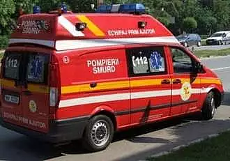 Accident grav in Sibiu! O femeie se afla in stare grava dupa ce a fost lovita de un autoturism care a intrat pe contrasens