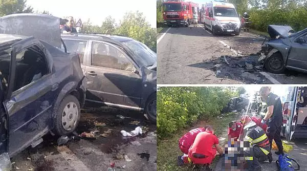 Accident grav in Vaslui. Au fost implicate trei masini | Cinci oameni au ajuns la spital