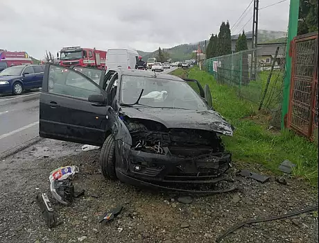 Accident rutier cu cinci victime pe raza localitatii Paltinoasa, din Suceava