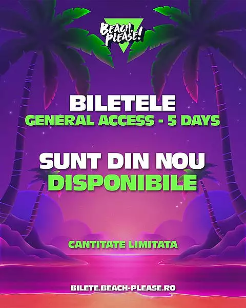 Ai din nou ocazia sa ii vezi pe Anitta si Travis Scott la cel mai accesibil pret din lume! BEACH, PLEASE! repune in vanzare o serie noua de abonamente de cinci 