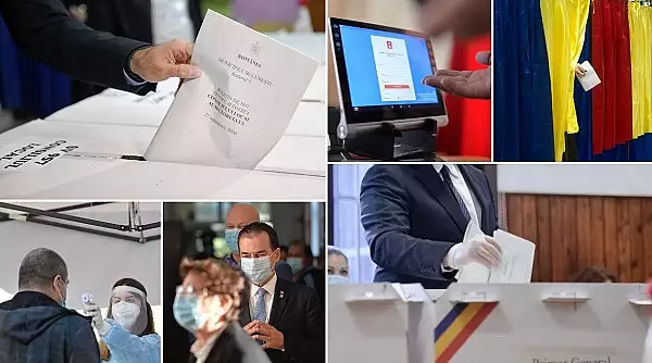 Alegeri locale 2020. Prezenta surprinzatoare la vot! Peste 7,8 milioane de romani au votat, prezenta la urne depaseste 42%