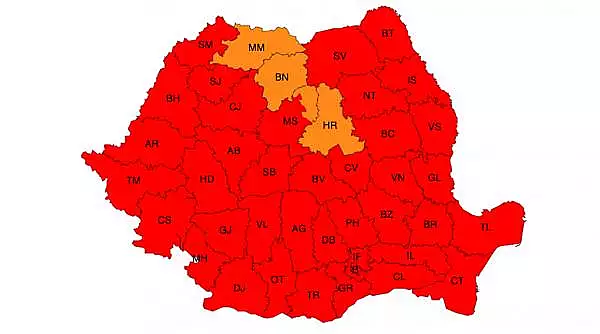 ANM a emis un nou cod rosu de caldura extrema, extins la inca 6 judete. Avertizarea a fost prelungita pana miercuri