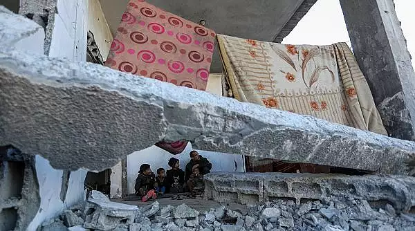 Aproximativ 90% dintre locuitorii din Gaza au fost nevoiti sa isi paraseasca domiciliile, de la inceputul razboiului