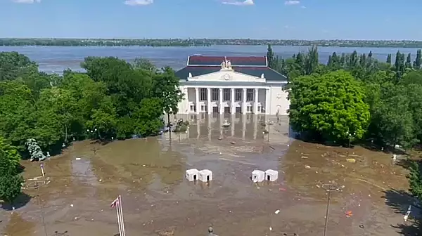 Ar putea fi afectata si Romania de explozia barajului din Nova Kahovka? - interviu cu un expert din Ucraina