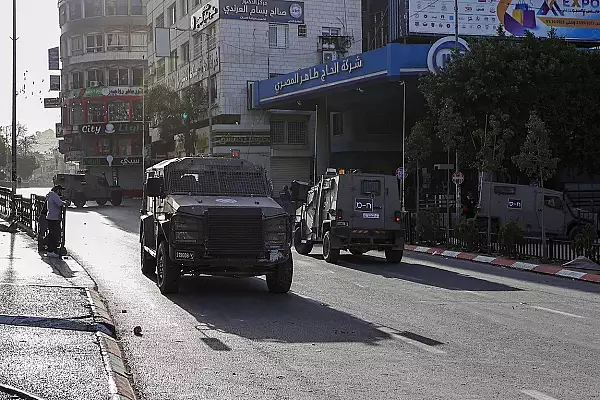 Armata israeliana sustine ca a ucis 10 ,,teroristi" intr-un raid in Cisiordania ocupata