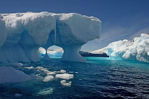 Arsita loveste pana si in Antarctica. Temperaturi neobisnuite in tinutul ghetii