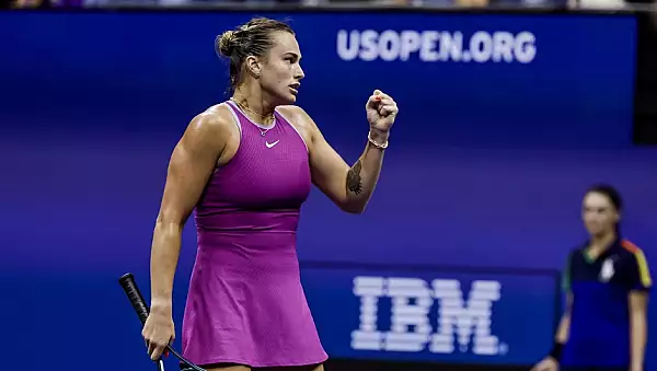 Aryna Sabalenka o invinge pe Jessica Pegula si triumfa in premiera la US Open

