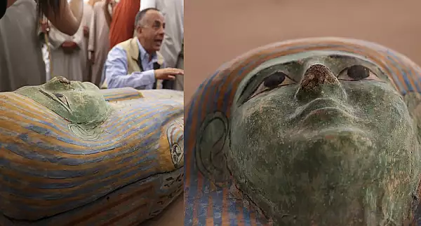 Ateliere de mumificare si morminte antice descoperite in Egipt