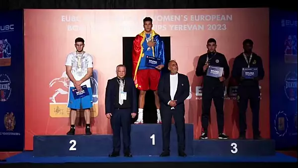 Aur pentru boxul romanesc, in Armenia. Pugilistul Florin Ionita s-a clasat pe locul 1 la categoria 92 kg
