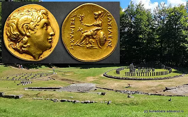 Aurul dacilor, disparut din Sarmizegetusa Regia. Povestea marilor tezaure cu monede de aur Lysimach VIDEO