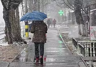 Avertisment ANM de ultima ora! Meteorologii anunta ploi, lapovita si ninsori in Romania