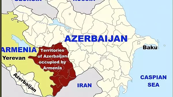 Azerbaidjanul afirma ca a lovit doua obiective de lansare de rachete in Armenia