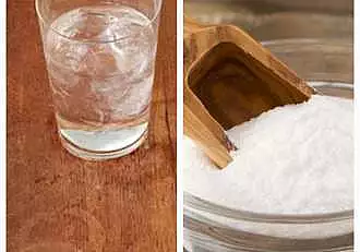 Bicarbonatul de sodiu te ajuta la indepartarea urmelor lasate de pahare pe mobila. Truc util pentru orice gospodina