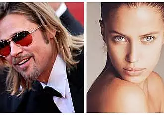 Brad Pitt si Nicole Poturalski s-au despartit, dupa doar cateva luni de relatie! Motivul socant al separarii