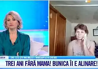 Bunica Lenuta este disperata pentru ca nu-si mai poate creste nepoata. Mama a parasit-o si a plecat in Italia: "Bea, consuma ierburi si face scandal" / VIDEO