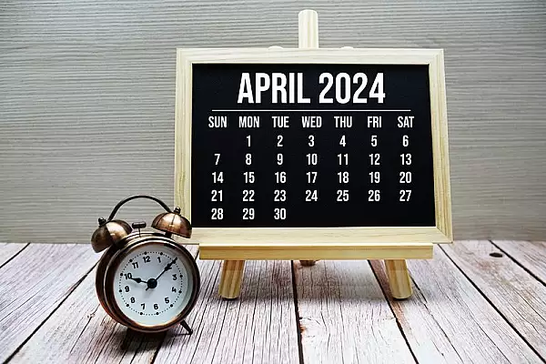 Calendar ANAF 2024: Lista obligatiilor fiscale pe luna aprilie pentru firme si alti contribuabili