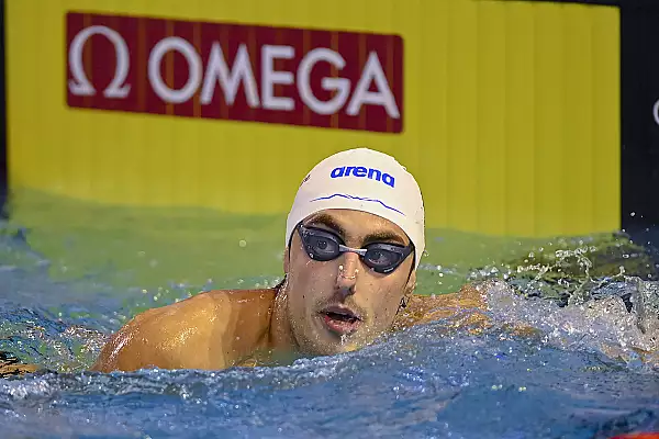 Campionatul European de Inot: Andrei Ungur, medalie de bronz la 100 m spate