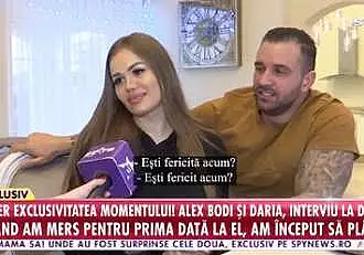 Cand va avea loc nunta dintre Alex Bodi si Daria Radionova? Planurile de viitor sunt deja facute: "Sunt cel mai indragostit" / SUPEREXCLUSIVITATE / VIDEO