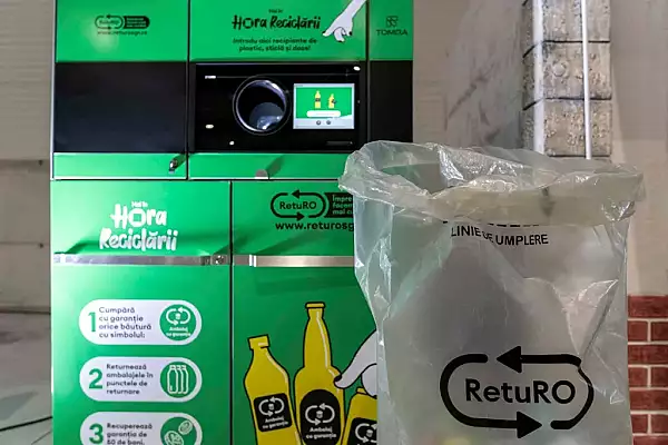 Cate PET-uri au reciclat romanii pana acum. Romania a inregistrat un record. Ce se va intampla cu garantia de 50 de bani din 2025