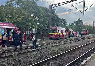 Cauza accidentului feroviar din Gara Basarab. Oamenii au fost aruncati prin compartimente. 15 persoane au fost ranite, iar 8 dintre ele au ajuns la spital