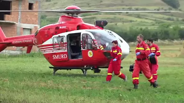 Caz halucinant la Cluj-Napoca. Pacient cu accident vascular, transferat cu elicopterul la Suceava, dupa ce a fost refuzat de 5 clinici