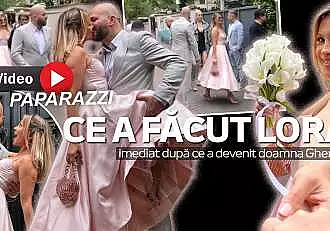 Ce a facut Lora imediat dupa ce a devenit doamna Ghenu! Frumoasa cantareata a spus "DA" in fata ofiterului starii civile / VIDEO