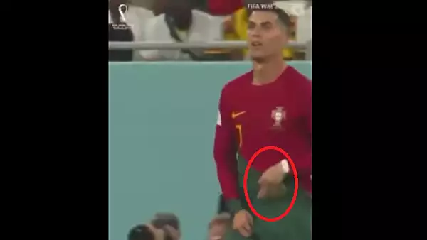 Ce a scos Cristiano Ronaldo din sort in timpul meciului cu Ghana. Imaginile s-au viralizat rapid - VIDEO