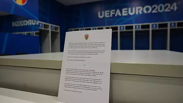 Ce au scris jucatorii nationalei Romaniei de fotbal in scrisoarea lasata in vestiar, dupa meciul cu Olanda de la Euro 2024