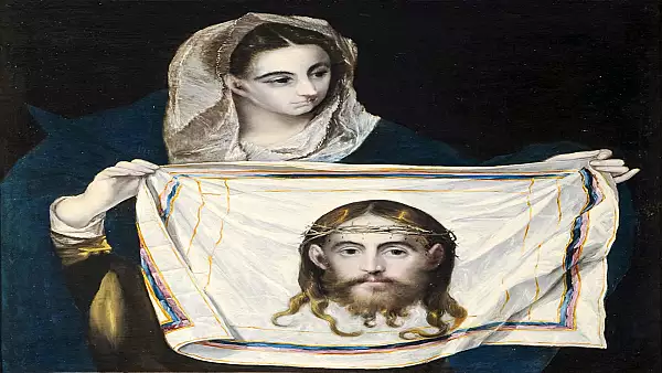 Ce este Valul Veronicai, amprenta misterioasa a chipului lui Hristos