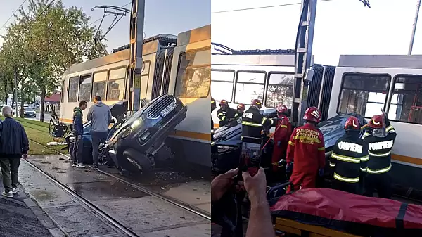 Ce facea soferul SPP din Bucuresti chiar inainte sa fie lovit de tramvai. Vatmanul a fost surprins de gestul sau