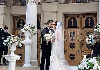 Ce invitati de top au participat la nunta lui Andrei Iordanescu! Familia i-a fost alaturi in cea mai frumoasa zi / VIDEO