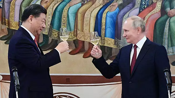 Cea mai mare companie de logistica din China a oprit transporturile catre Rusia, dupa vizita lui Xi Jinping