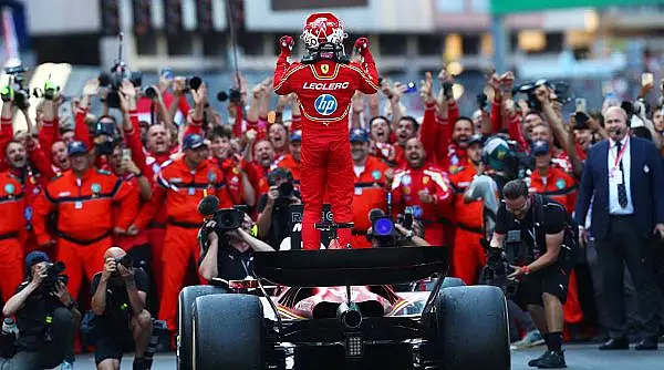 Charles Leclerc a castigat Marele Premiu Formula 1 de la Monaco