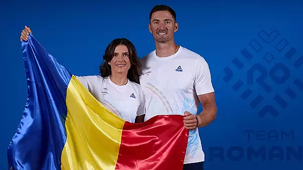 Cine sunt ,,focul si apa", cei doi soti care vor purta drapelul Romaniei la ceremonia de deschidere de la Jocurile Olimpice 2024. Ionela si Marius Cozmiuc i-au 