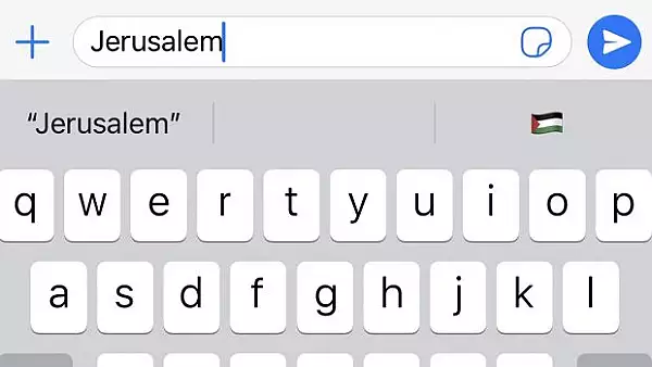 Controversa provocata de Apple din cauza unui emoji sub forma steagului palestinian. Anuntul companiei