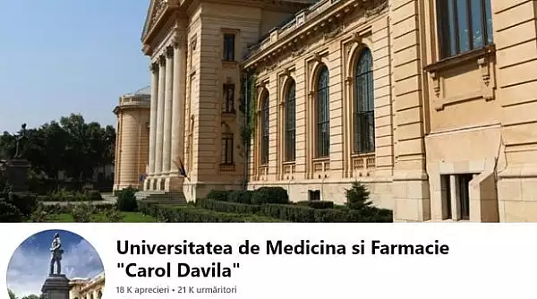 Contul de Facebook al Universitatii ,,Carol Davila”, compromis in urma unui atac cibernetic. Ce imagini au fost postate