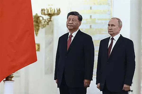Convorbiri oficiale intre Putin si Xi la Kremlin: Cooperarea tehnico-militara, pe agenda celor doi lideri de stat