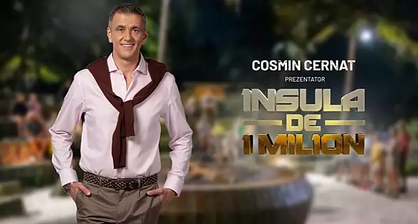 Cosmin Cernat este prezentator la ,,Insula de 1 milion", de la Kanal D: ,,O experienta unica intr-o viata"