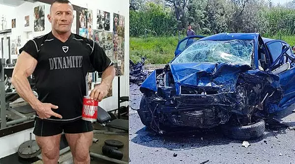 Costica Caileanu, un fost campion la culturism, a murit in accidentul produs intre Navodari si Corbu