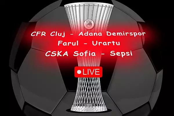 CSKA Sofia - Sepsi, CFR Cluj - Adana Demirspor, Farul - Urartu, LIVE TEXT & VIDEO. Adrian Mazilu egaleaza, echipa lui Ciobotariu conduce