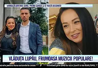 Cum a fost ceruta in casatorie Vladuta Lupau! Artista, marturisiri emotionante despre inceputul relatiei cu Adi Rus: ,,M-a oprit Politia" / VIDEO