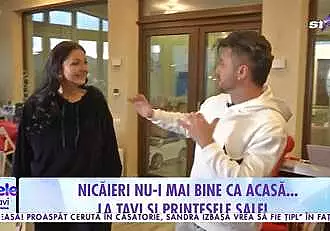Cum arata casa de vis a Gabrielei Cristea si a lui Tavi Clonda! Primele imagini la Antena Stars cu interiorul vilei de lux / VIDEO