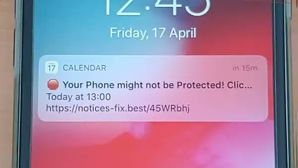 Cum scapi de virusi pe iPhone: problema notificarilor din calendar care te scot la pensie
