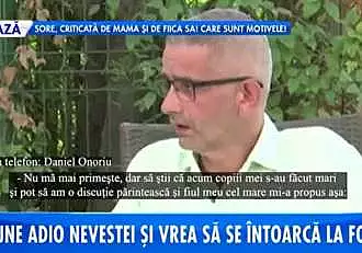 Daniel Onoriu vrea sa se intoarca la fosta sotie, Mihaela. Declaratiile pilotului de raliuri, la Antena Stars: ,,Regret!"