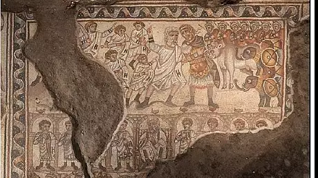 Descoperire rara in Israel. Ce ascunde mozaicul dintr-o sinagoga antica