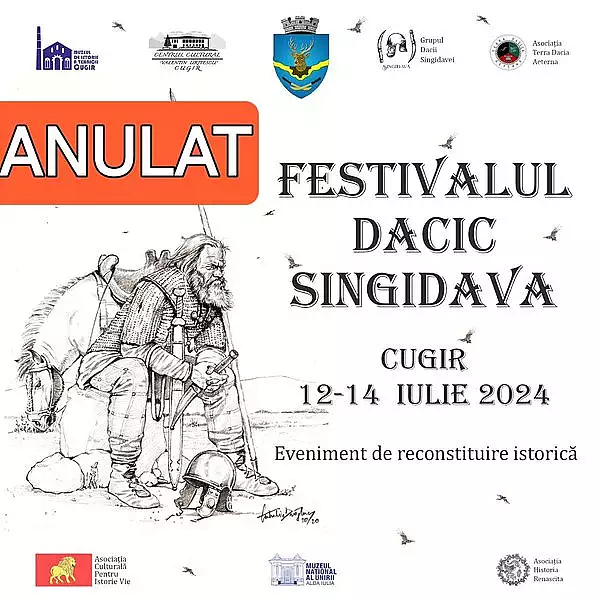 Din cauza caniculei, se suspenda evenimente publice. La Cugir, Festivalul Dacic Singidava a fost anulat