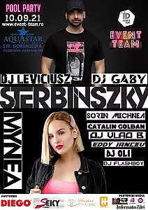 Divertisment si pool party cu Dj-i la Aquastar Satu Mare